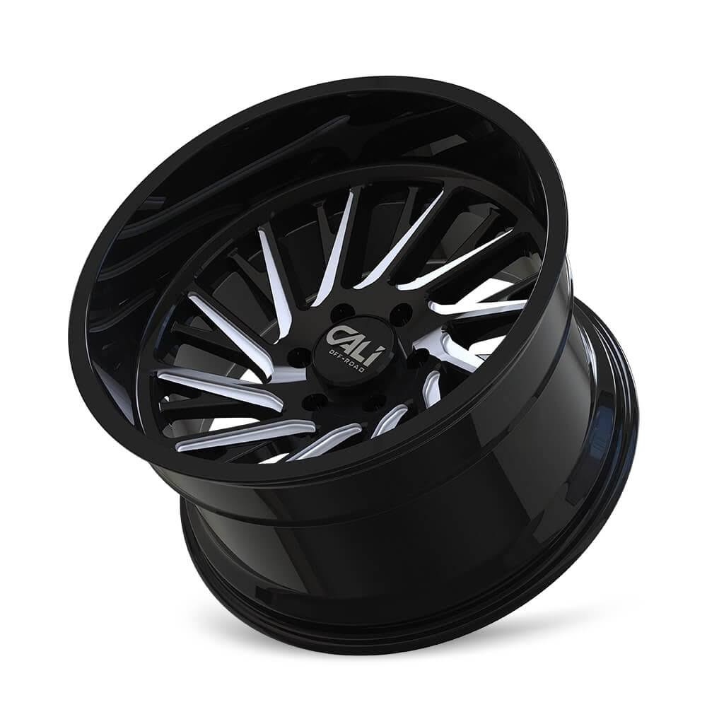 Gloss Black Milled 20x10 Wheel N922