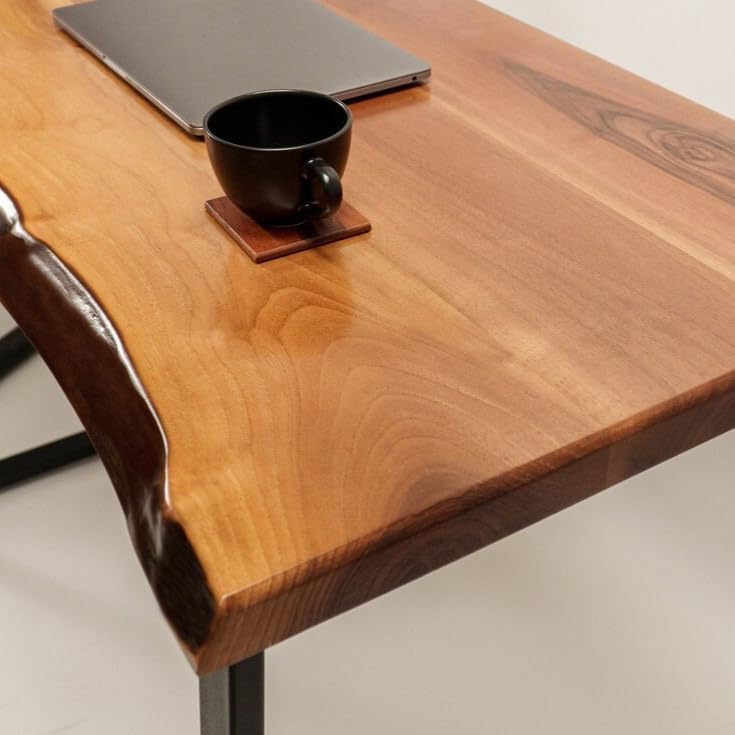 Live Edge Walnut Wooden Table (30" x 60") J178