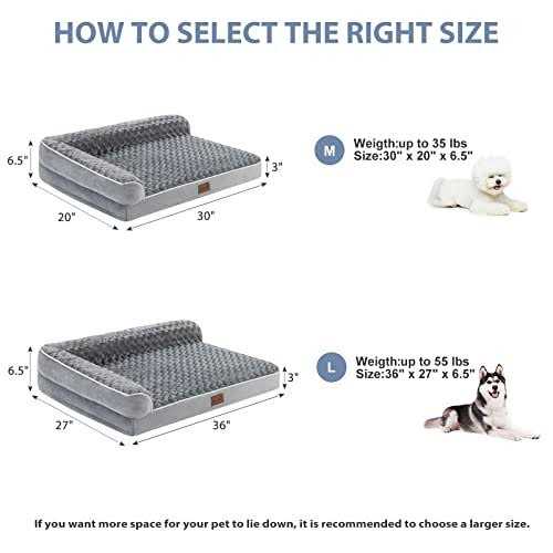 Large Waterproof Sofa Dog Bed with Removable Washable Cover U9228