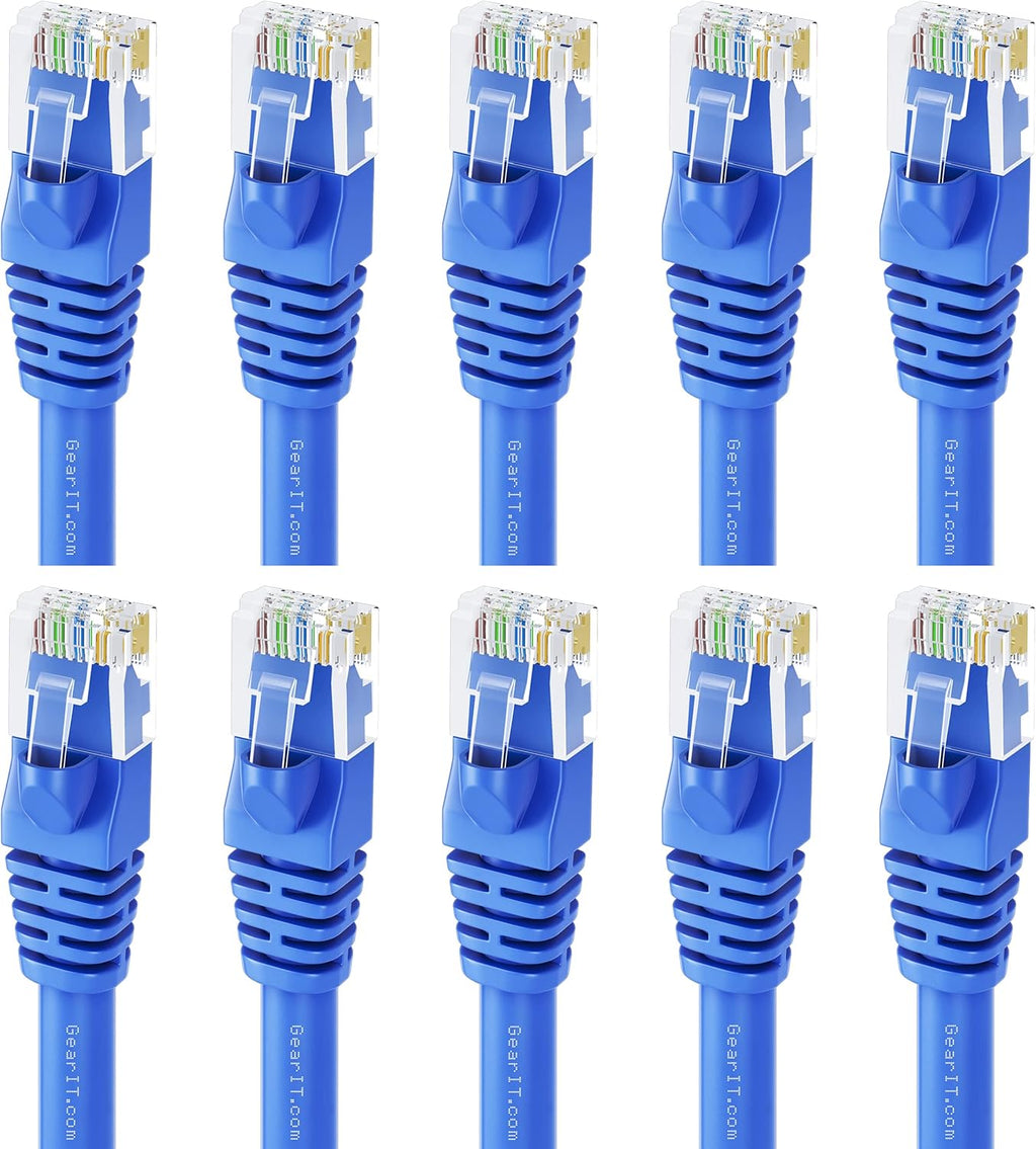 Cat5e Ethernet Patch Cable 7 Feet Blue O7690