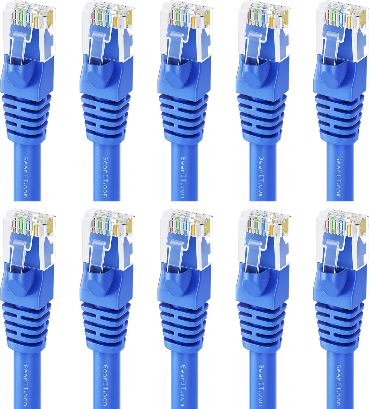 Cat5e Ethernet Patch Cable 7 Feet Blue O7690