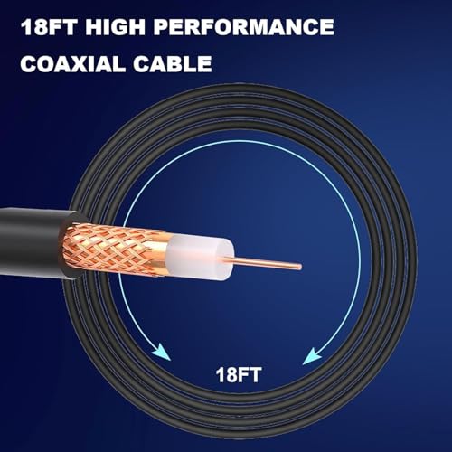 TV Antenna Indoor with Signal Booster S73525