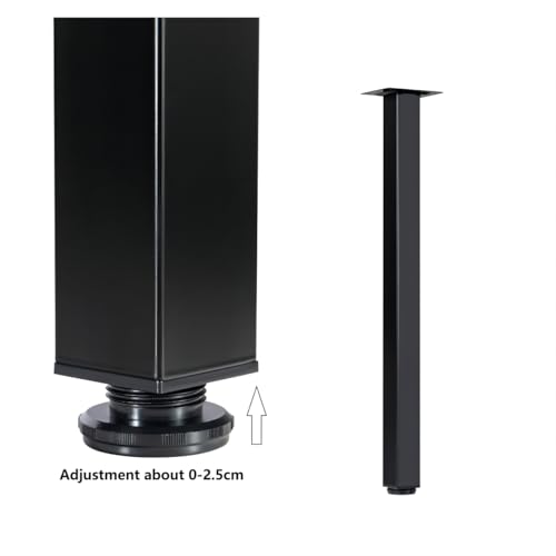 Set of 4 Adjustable Metal Table Legs H76788
