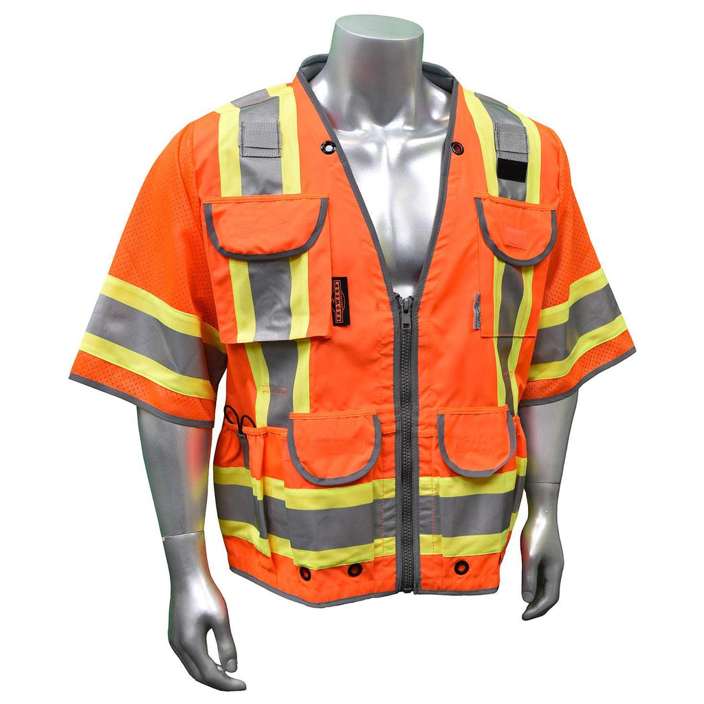 Safety Vest Heavy Two-Tone Orange U68575