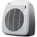 Quiet 1500W Portable Fan Heater with Overheat Protection, White/Gray C117