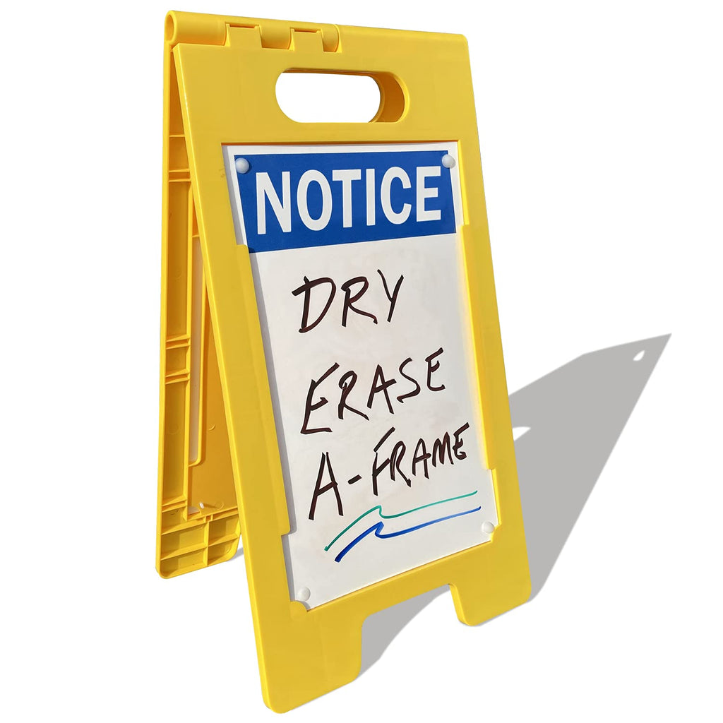 Caution Blank Write-On Folding Floor Sign C94501