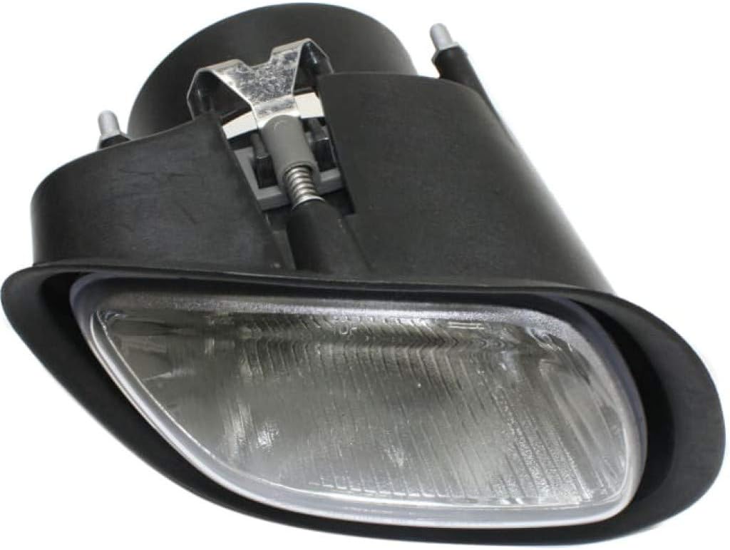 Fog Light Assembly for Freightliner Cascadia 2008-2016 Passenger Side with Daytime Running Light Pack of 2 C6433