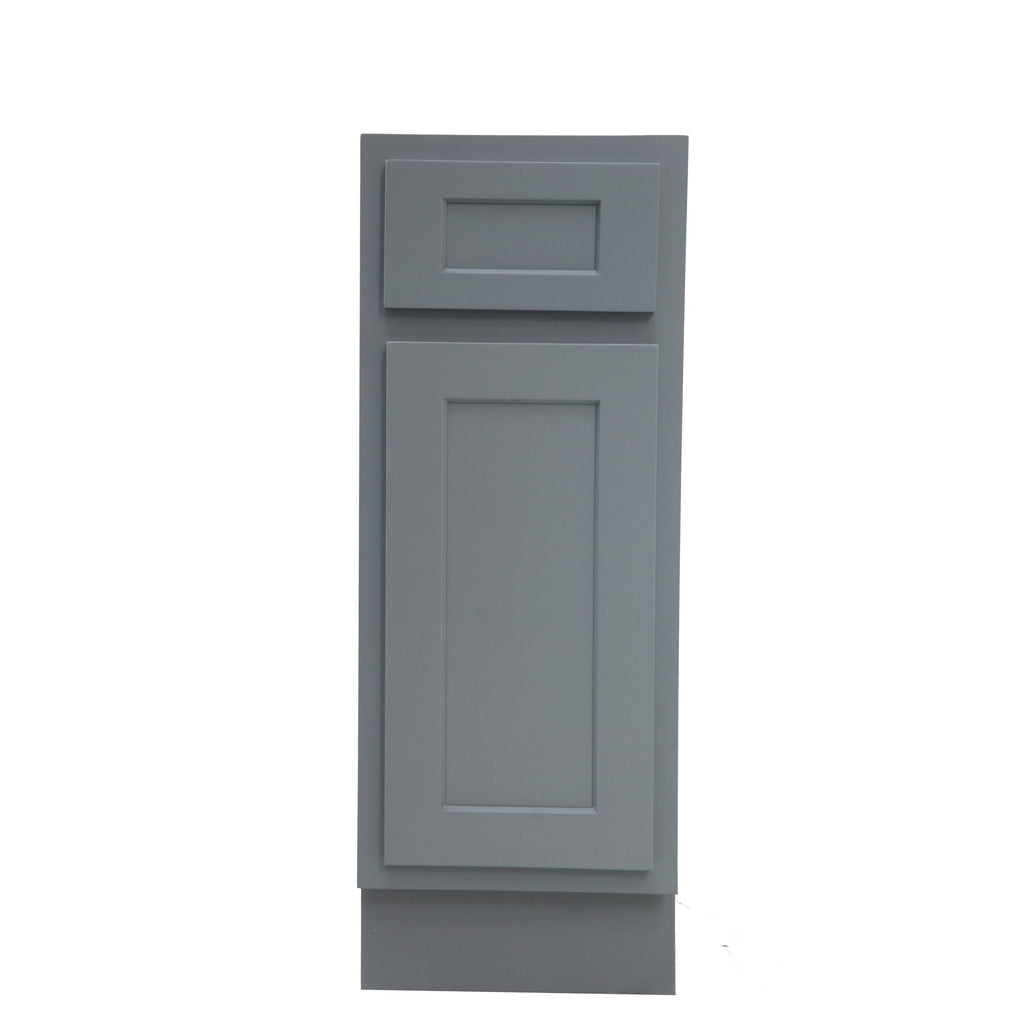 12 inch Vanity Cabinet Grey U45466
