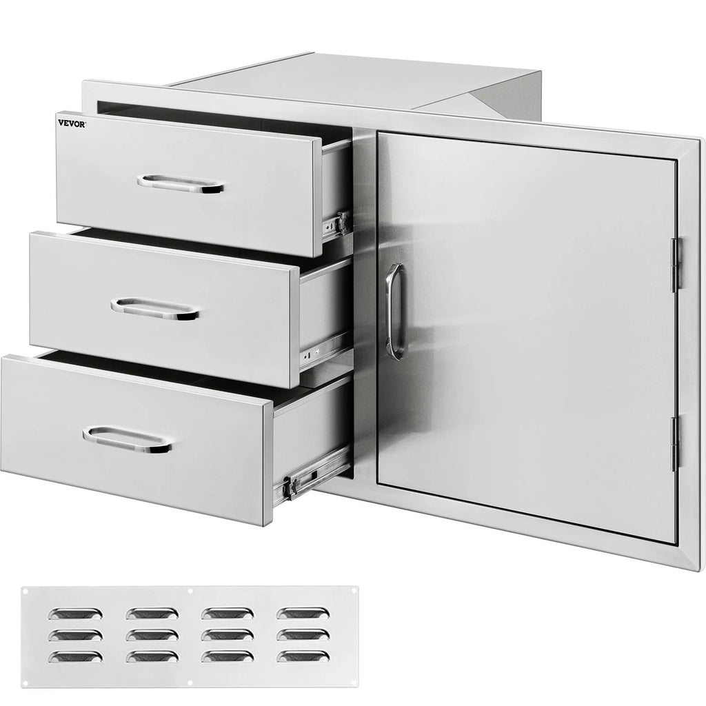14x8.5 inch Stainless Steel Outdoor Kitchen Drawers Z8512