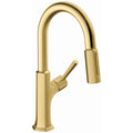Brushed Gold Optic Single Handle Kitchen Faucet X222004