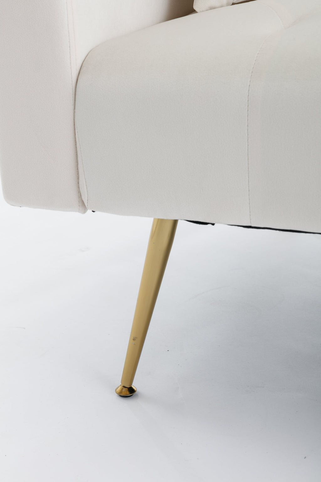 Beige Convertible Sofa Bed I491