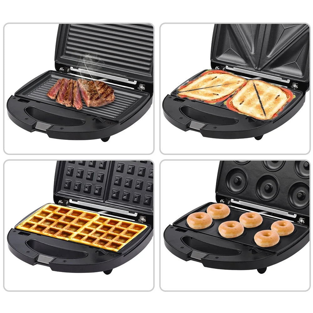110V Stainless Steel Electric Breakfast Maker H2108