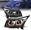 Black Projector Headlights Bar Style J6606