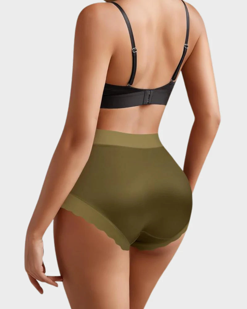 High-Waist Seamless Briefs 6 Pack V72668