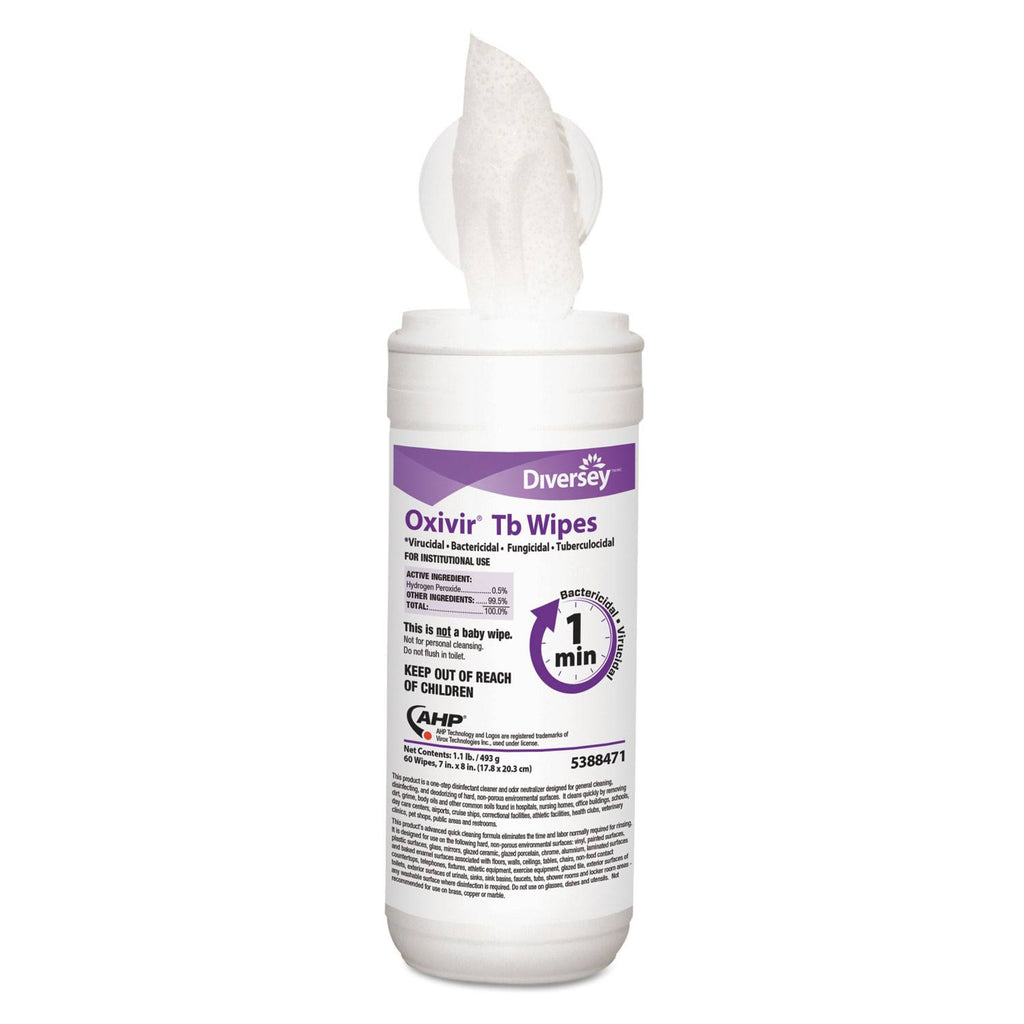 160 Wipes Disinfectant Wipes, 4 Tubs/Carton A475694