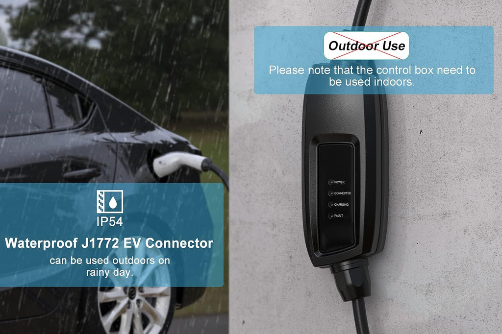 Portable Level 1 EV Charger (110V, 16A, 25ft) N783291