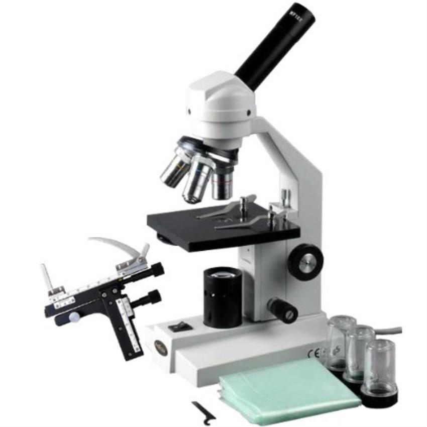 40X-640X Student Compound Microscope with Mechanical Stage Z76786