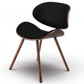 Black Faux Leather Dining Chair Z108909