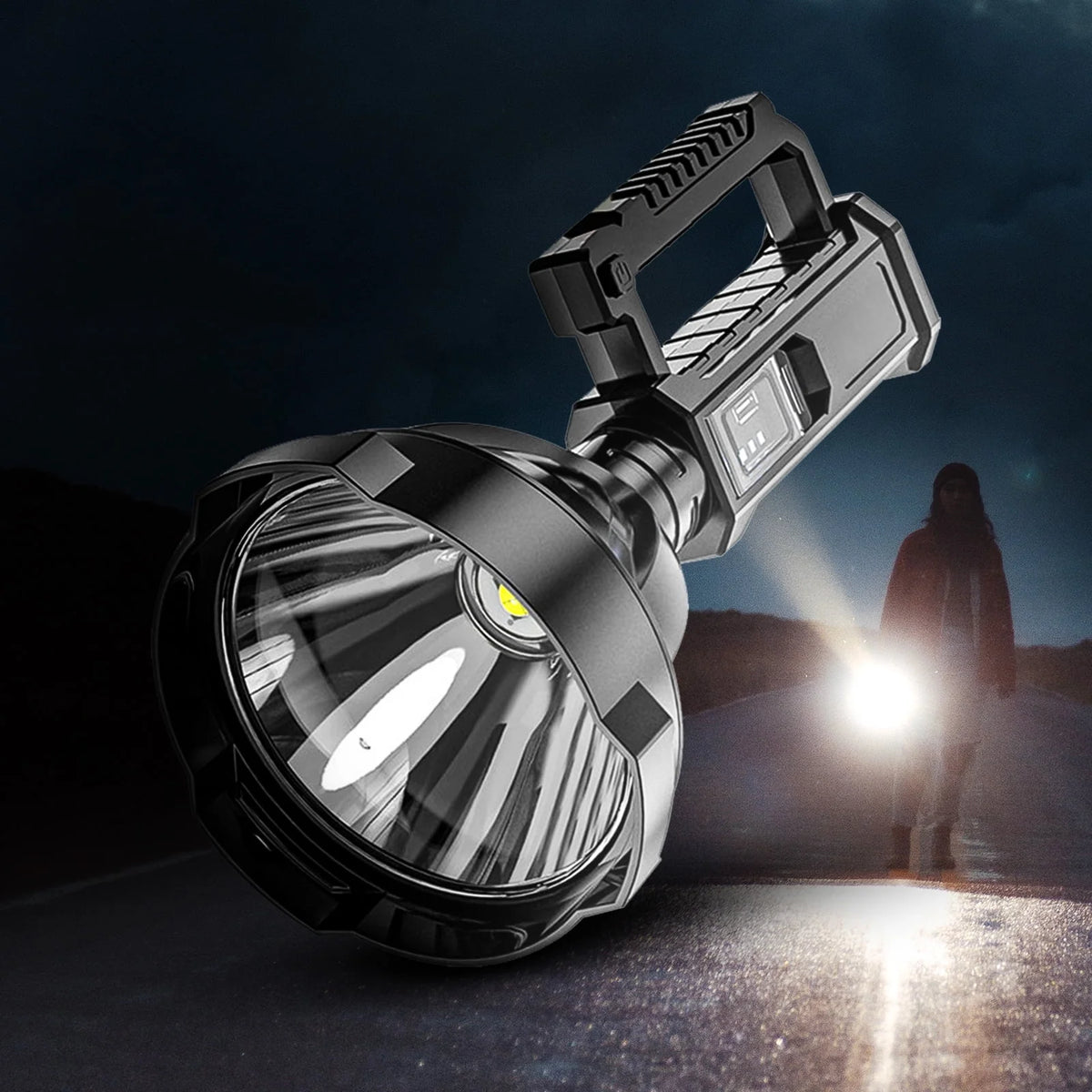 50000 Lumens Super Bright LED USB Rechargeable Waterproof Flashlight X796484