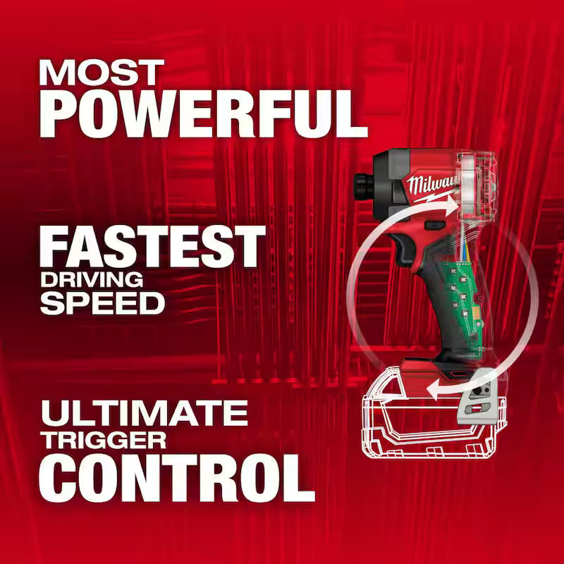 18-Volt Brushless Cordless 1/4 in. Hex Impact Driver and 7-1/4 in. Circular Saw D342965