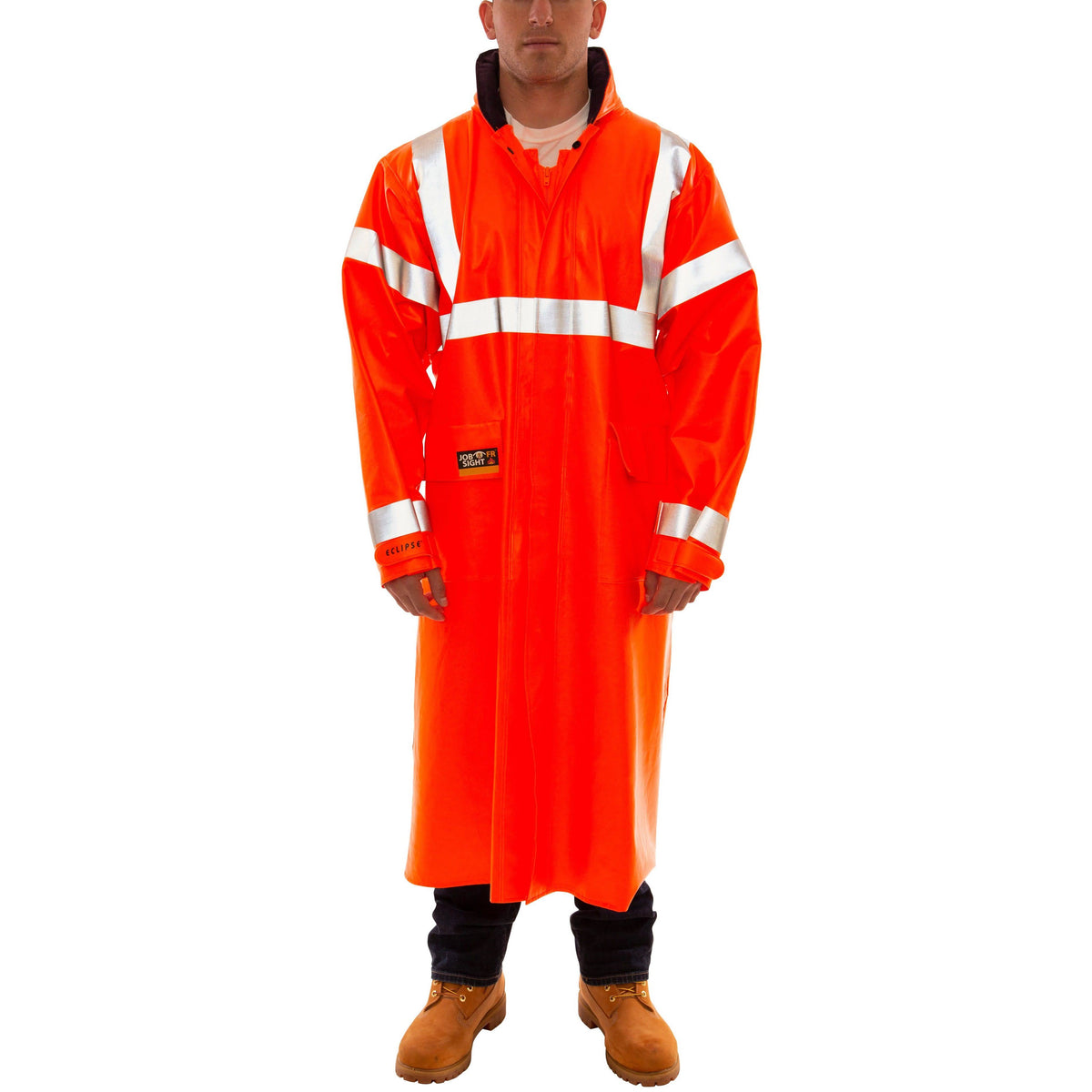 Orange Cat 2 Rain Coat A6036