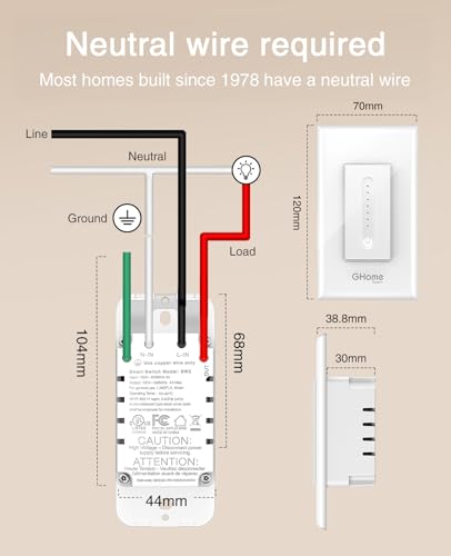 White 4 Pack Wi-Fi Smart Dimmer Switch D31598