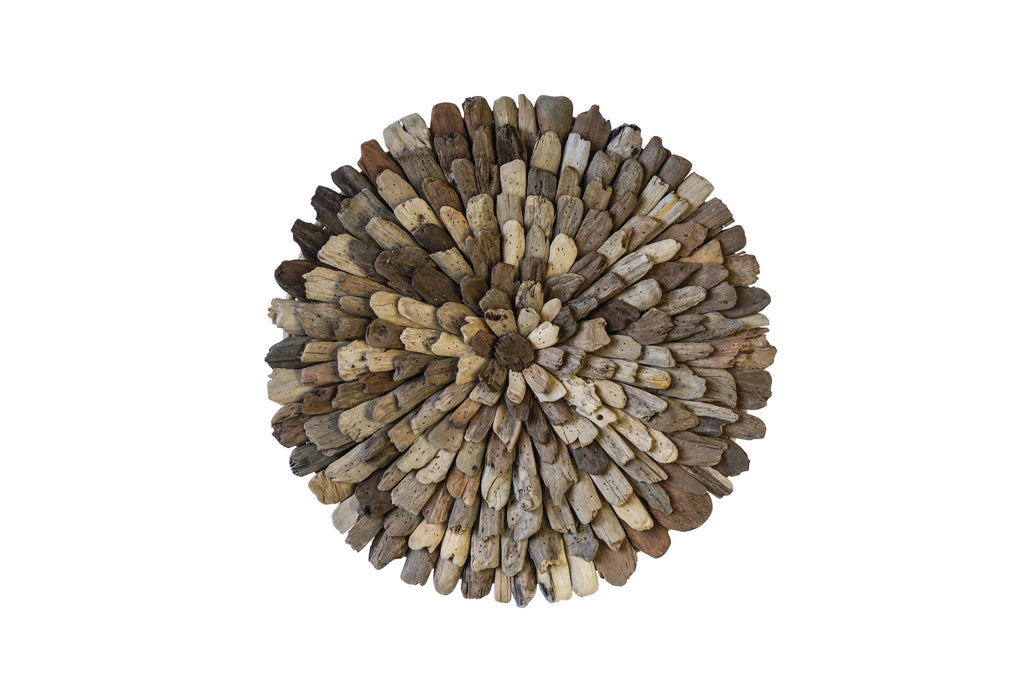 Round Driftwood Wall Décor Z66590
