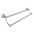 24x22 Double Towel Bar Satin Nickel P8992