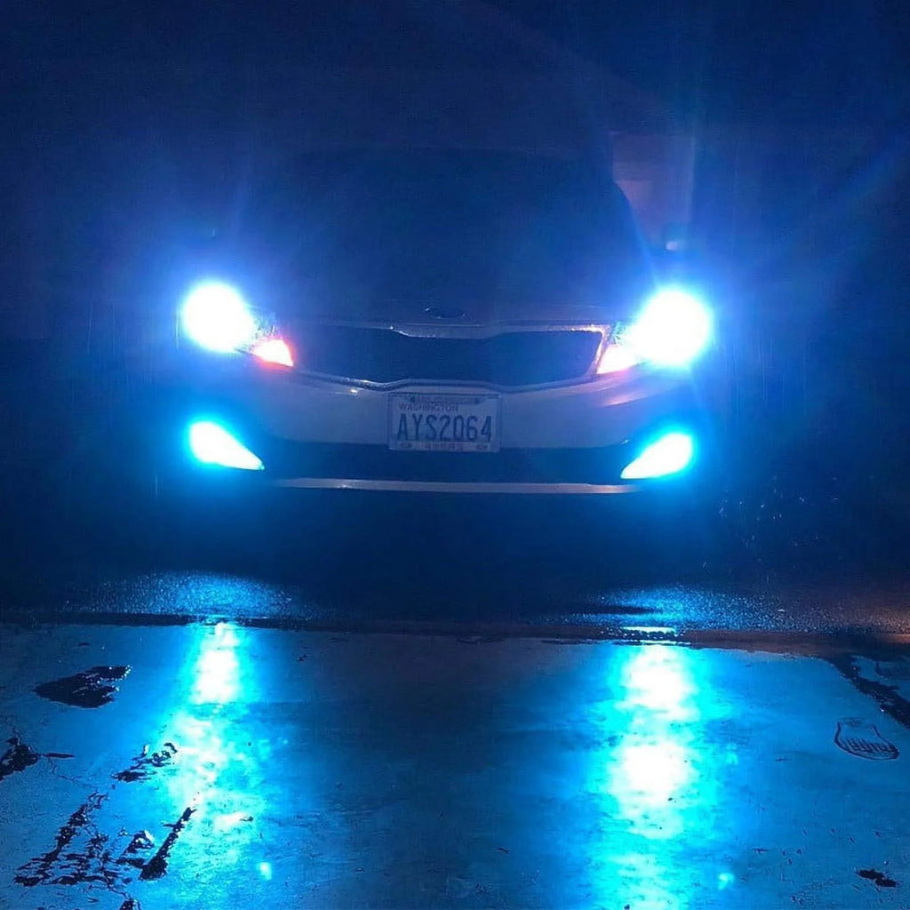 Ice Blue LED Fog Light Bulbs 2504 A3476