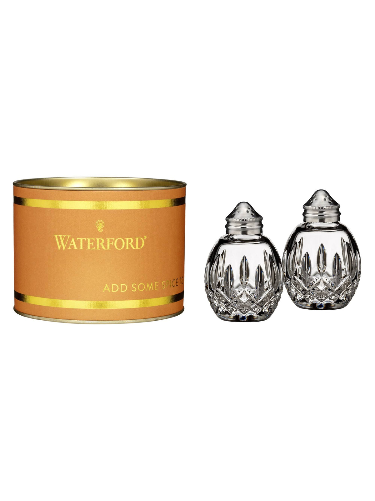 Lismore Round Salt & Pepper Set F308