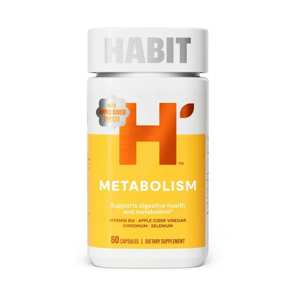 B12 Apple Cider Vinegar Chromium 60 Capsules Metabolism Supplement E543076