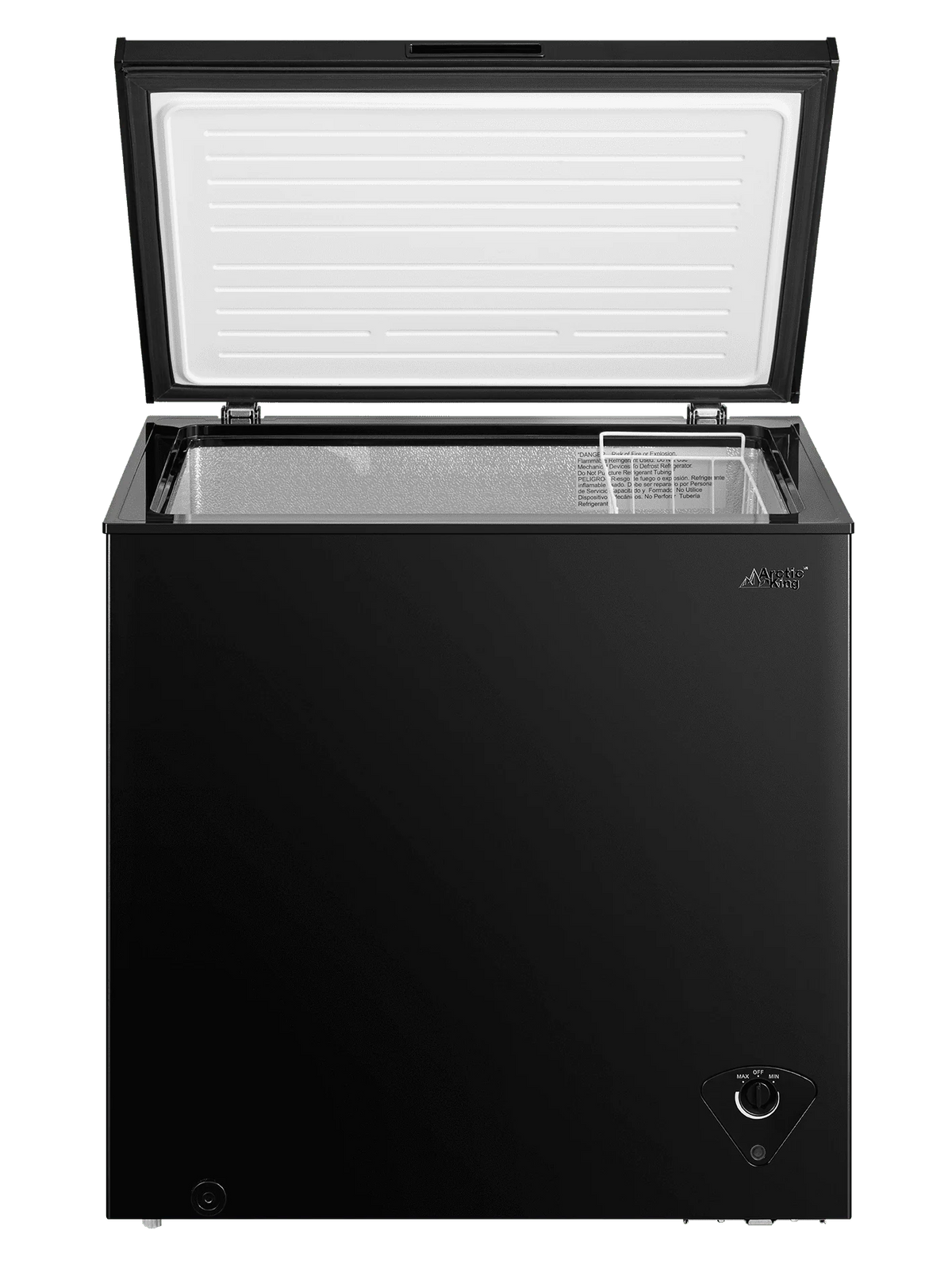 7 Cu ft Black Chest Freezer V38977