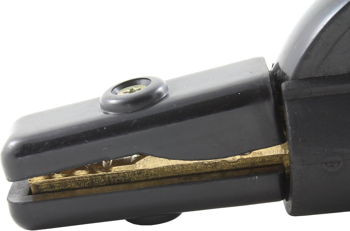 200 Amp Welding Leads Assembly Set with Dinse Connector, #2 AWG Cable, 15 Feet Each Lead D265650