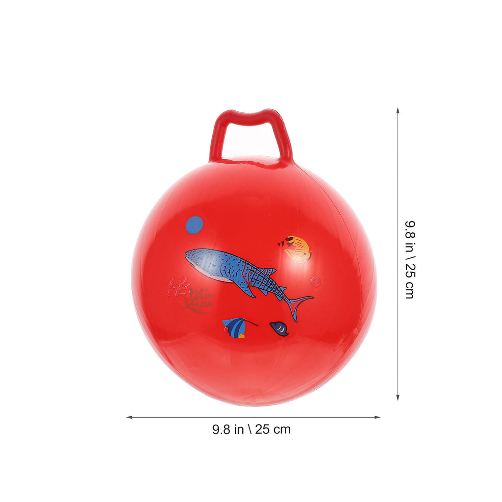 3Pcs Inflatable Hopper Balls with Handle R860361
