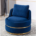 Navy Velvet Accent Chair R91953