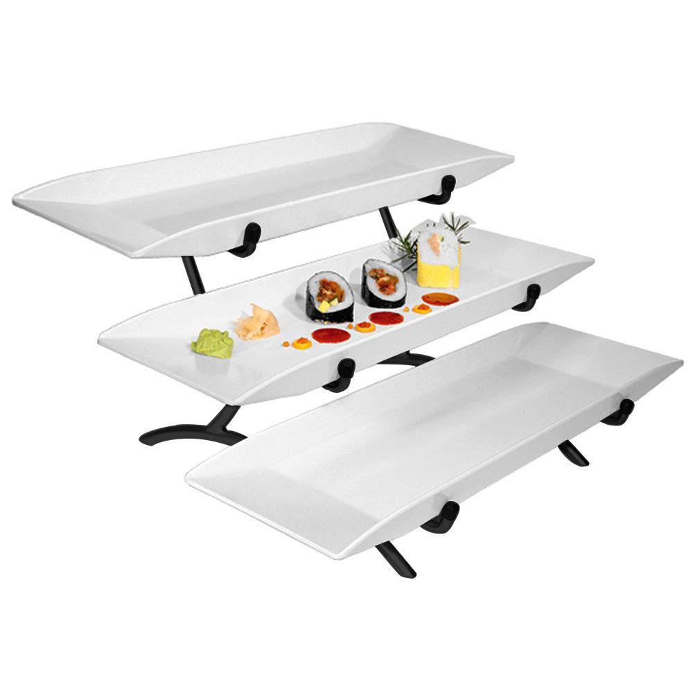 Metal Incline 3 Tier Stand H343
