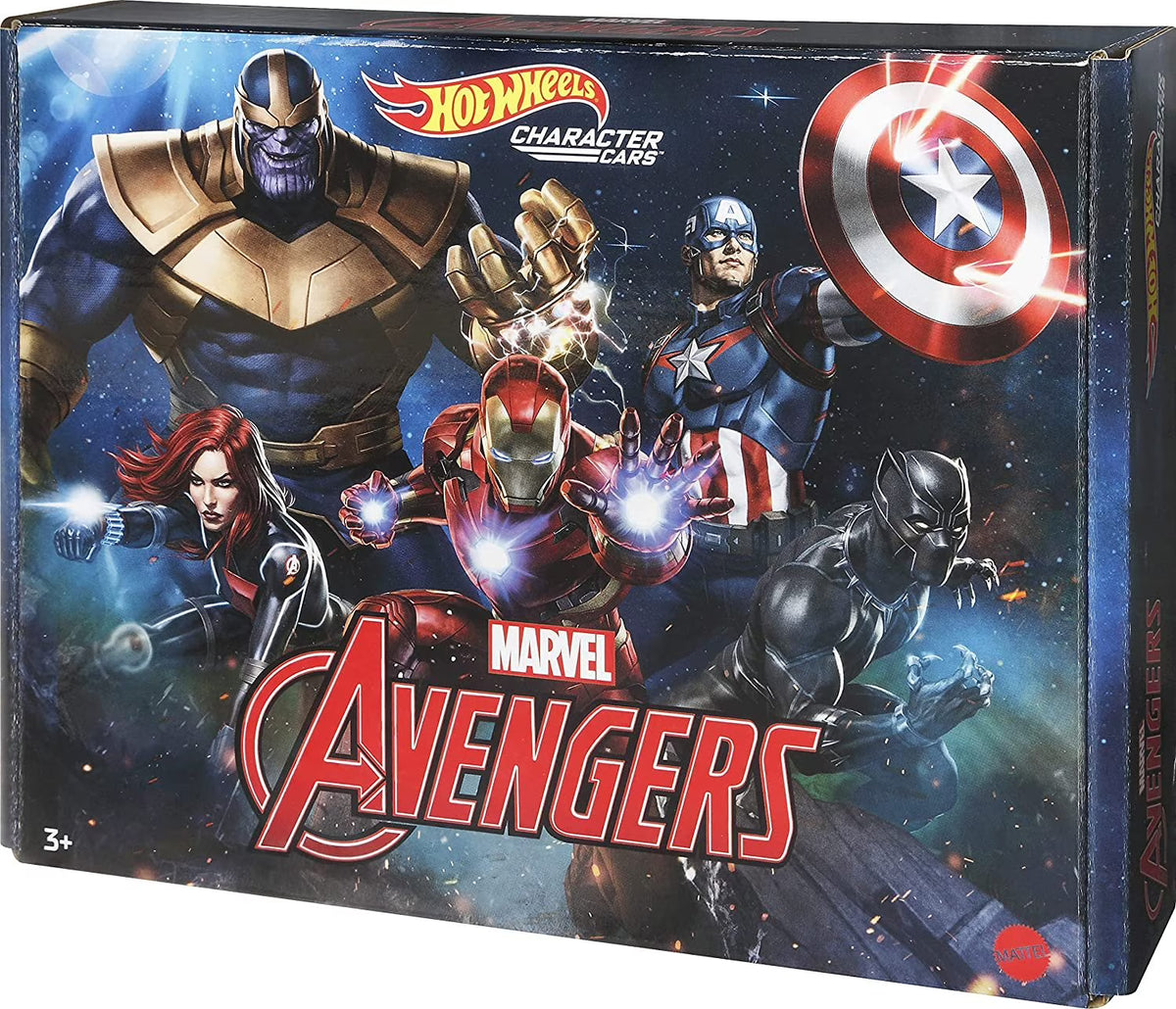 Hot Wheels MARVEL 5-Pack 1:64 Scale Vehicles P809124