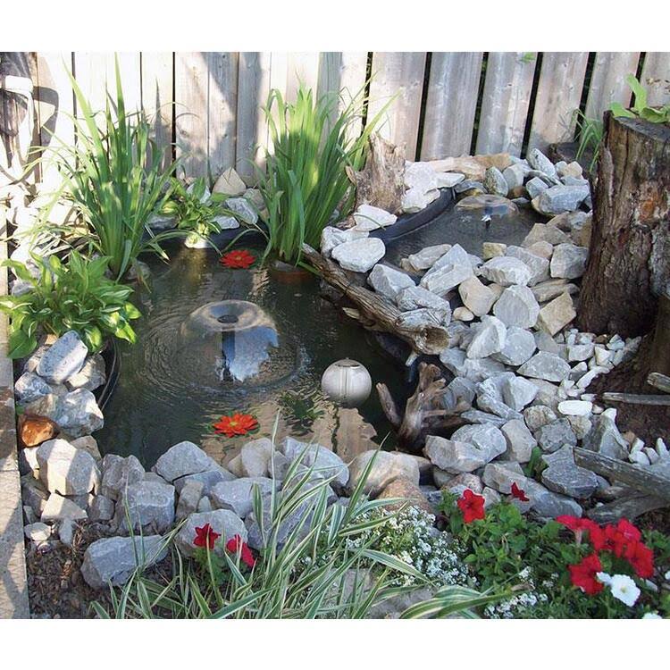 400 Gal Pond Kit with Solar Light O7103