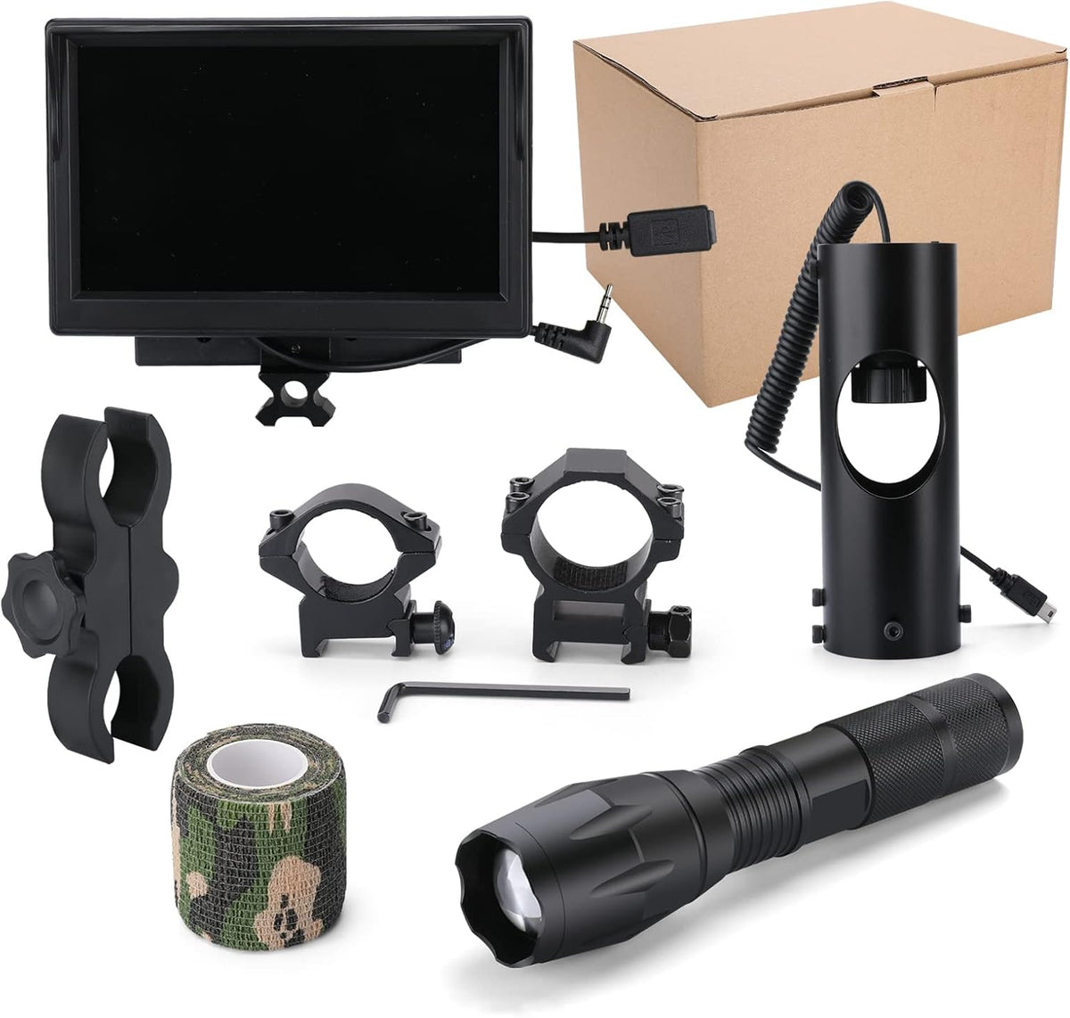 Digital Night Vision Scope with 5" Screen M2025