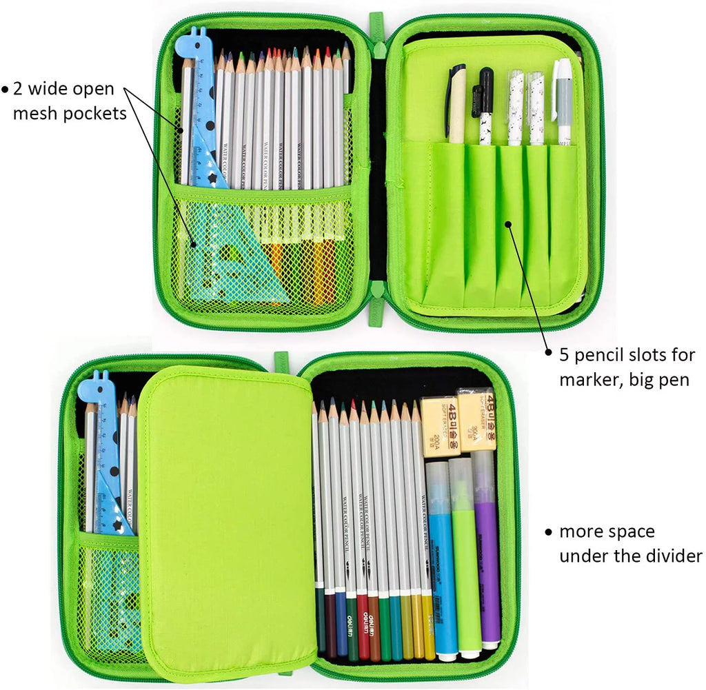 Pencil Case, 4 Pencils, Drawstring Backpack, Eraser, 50 Stickers and Water Bottle P18634