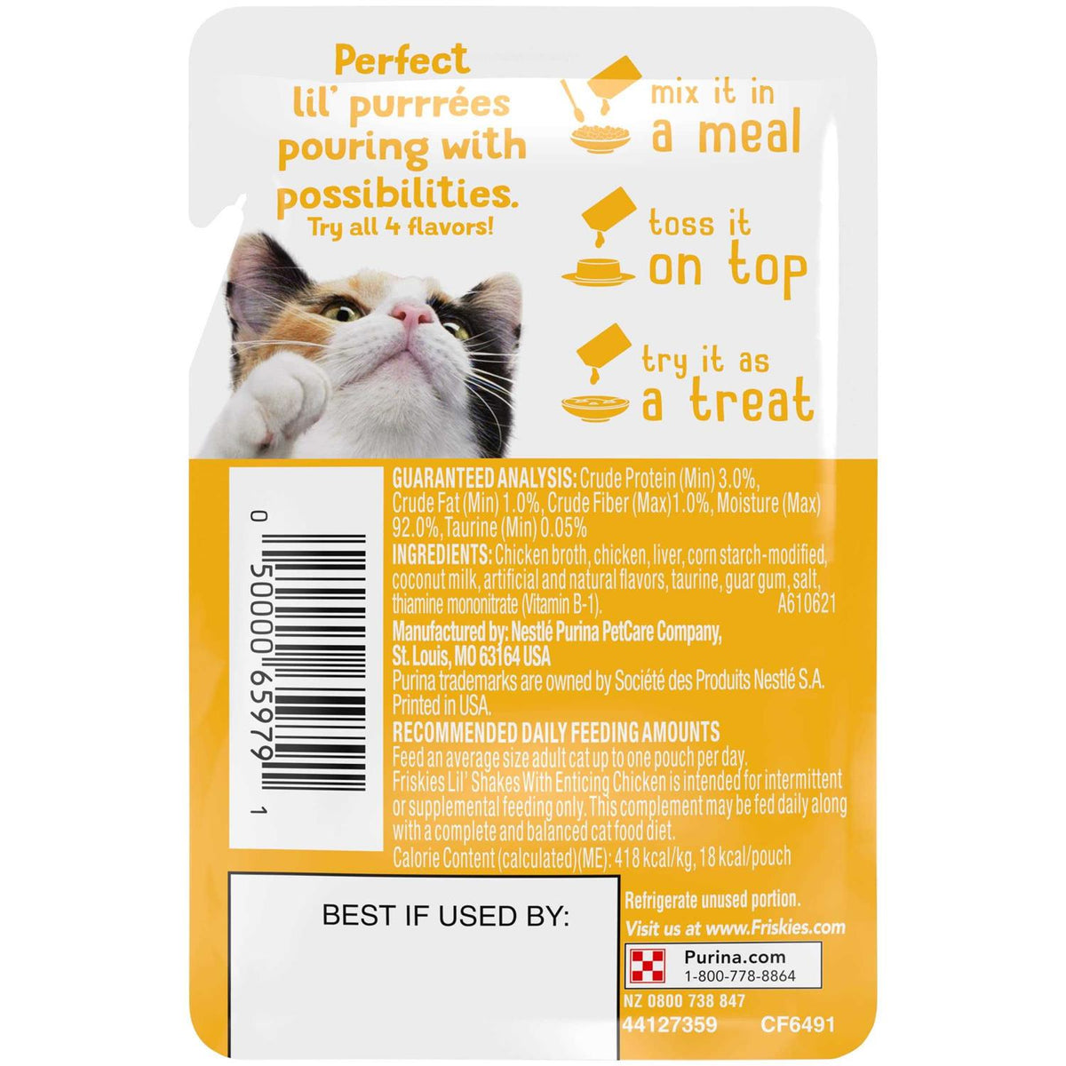 Chicken Puree Cat Food Topper L11770