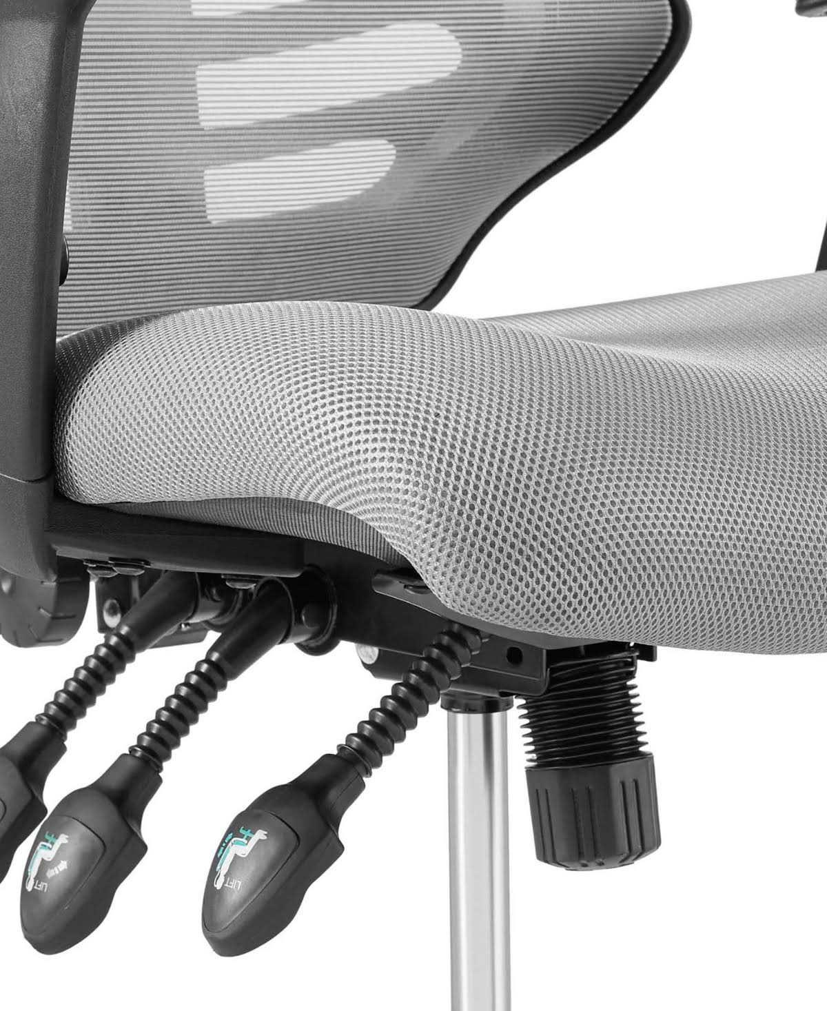 Black Mesh Drafting Chair M240367