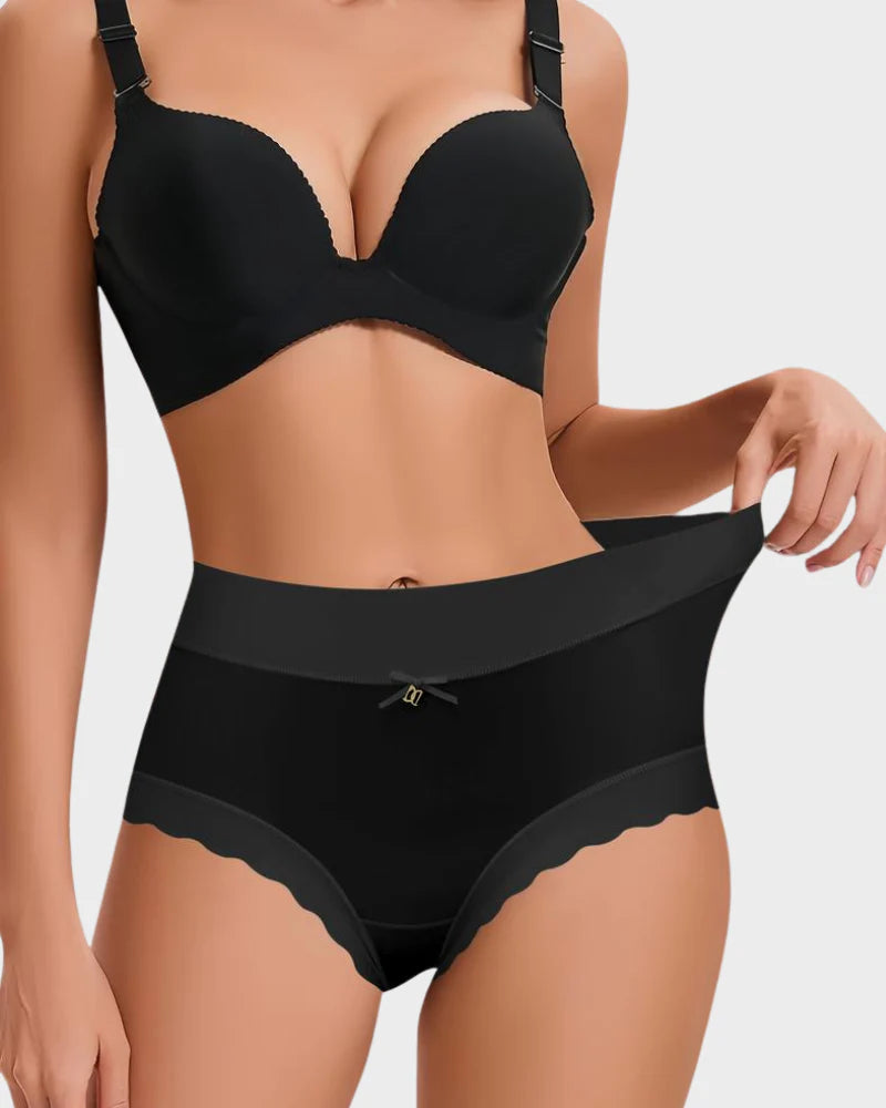 High-Waist Seamless Briefs 6 Pack V72668