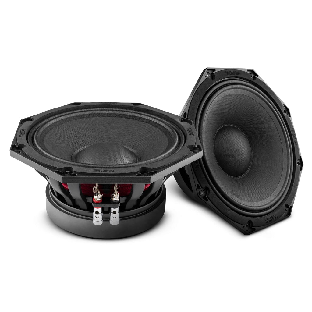 8" Octagon Midrange Loudspeaker 8 Ohm 800W Black O165150