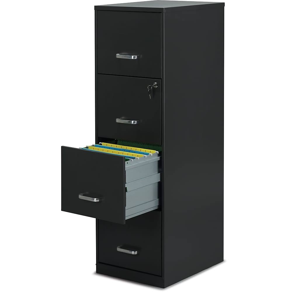 Charcoal 4-Drawer Vertical File Cabinet Z431695