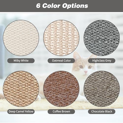 71x15.8 Thickened Cat Wall Climbing Carpet with 16 Fixed Nails C68036