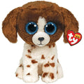 White & Brown Spotted Dog Plush (Glitter Eyes) 9 inch T74981