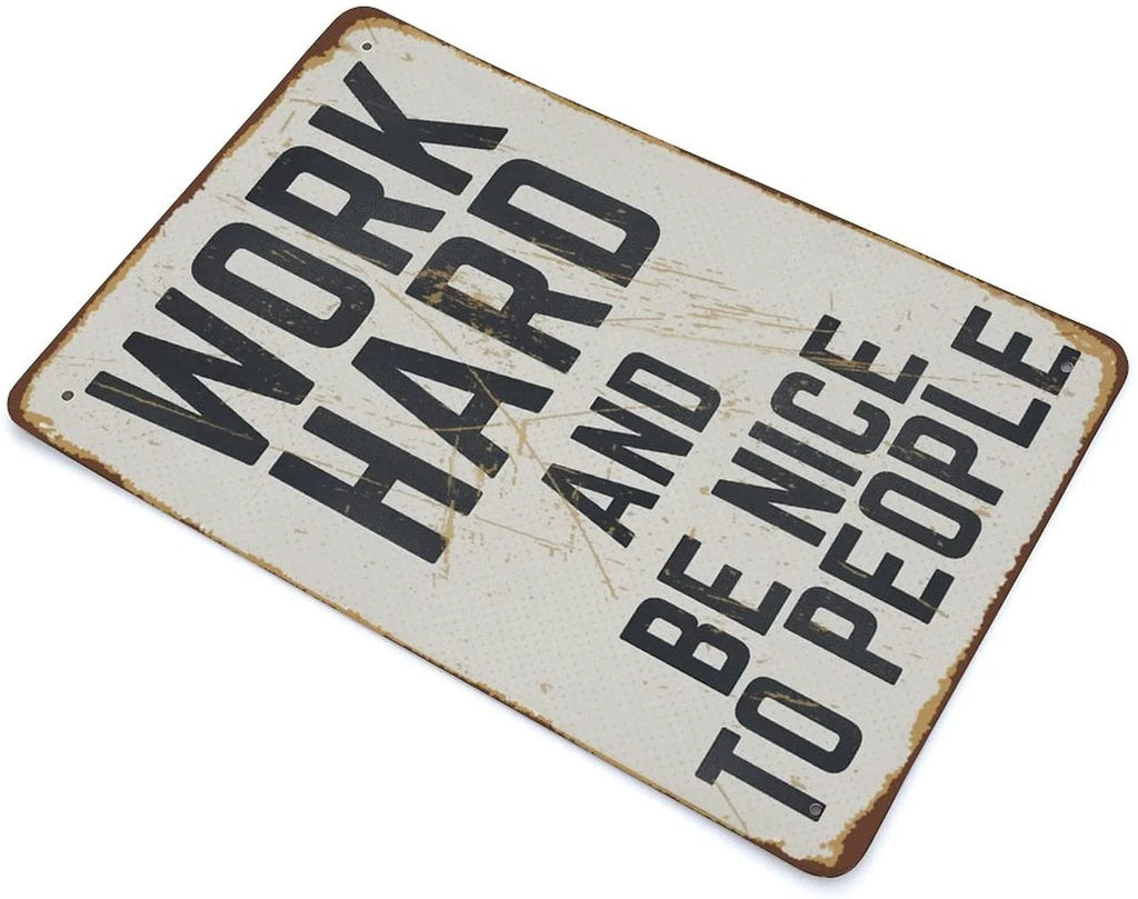 Vintage Retro Metal Sign 8"x12" C3175