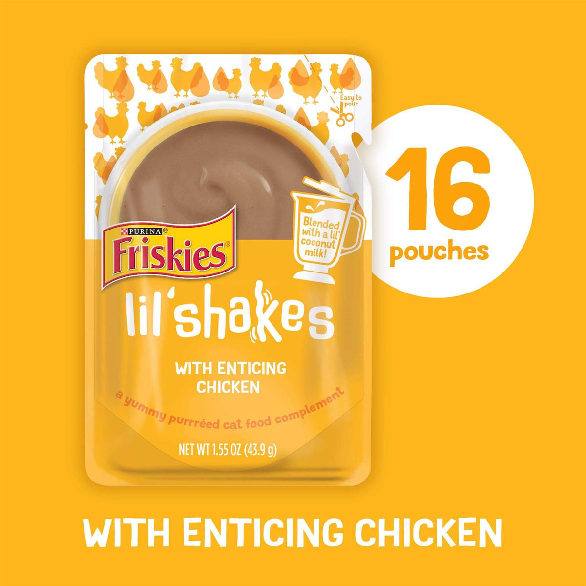Chicken Puree Cat Food Topper L11770