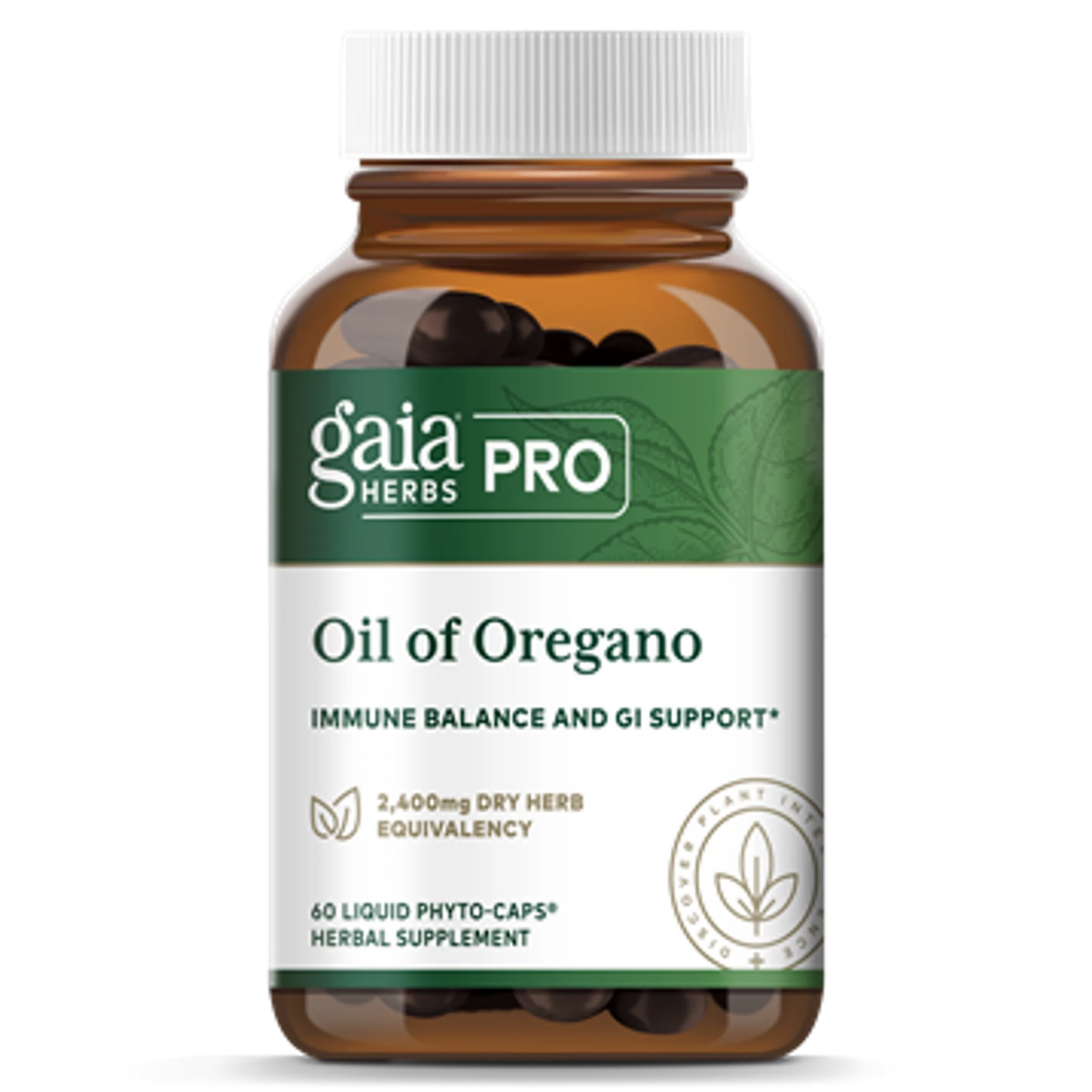 Oil of Oregano 60 Capsules D4437